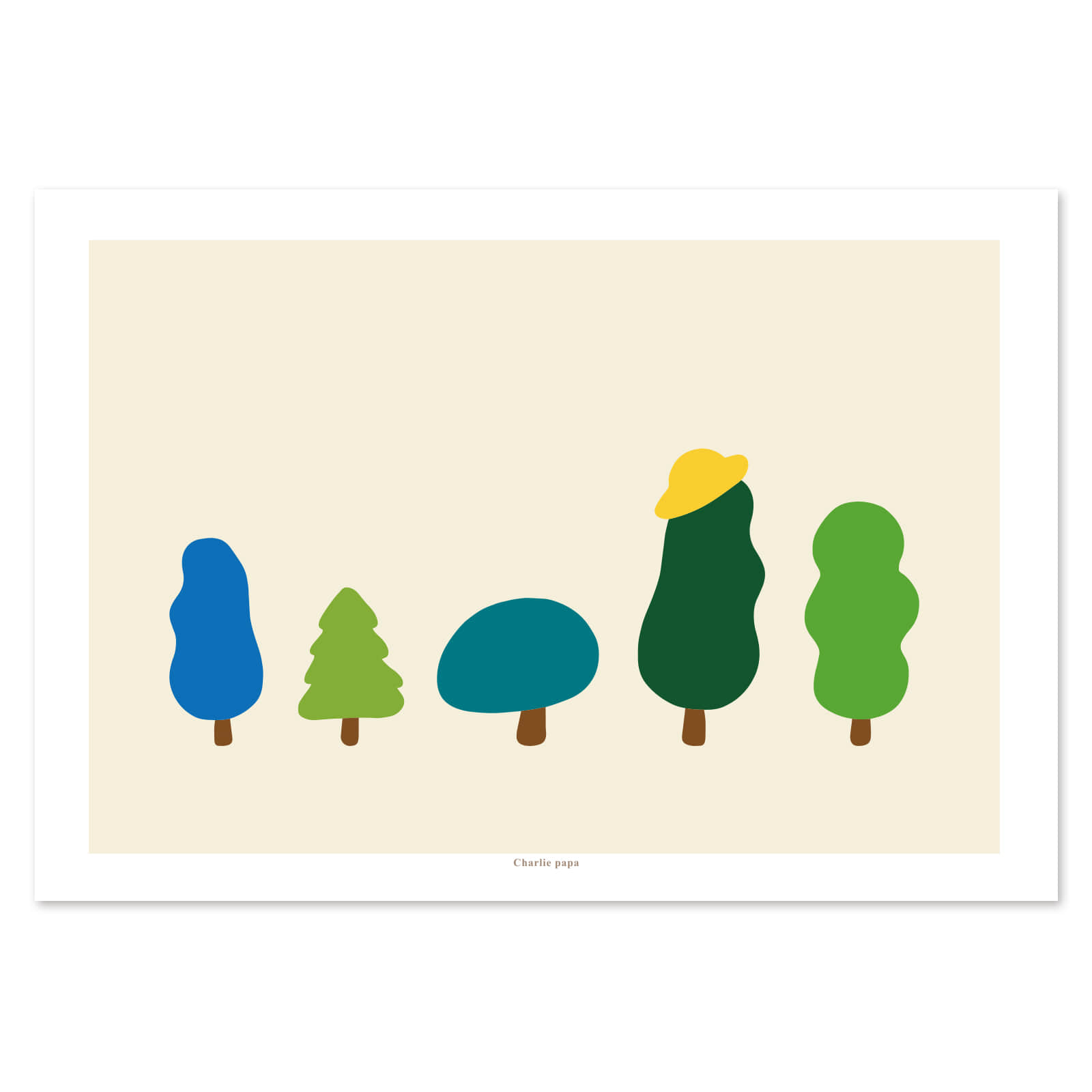 나무 패밀리 포스터 / TREE FAMILY POSTERS